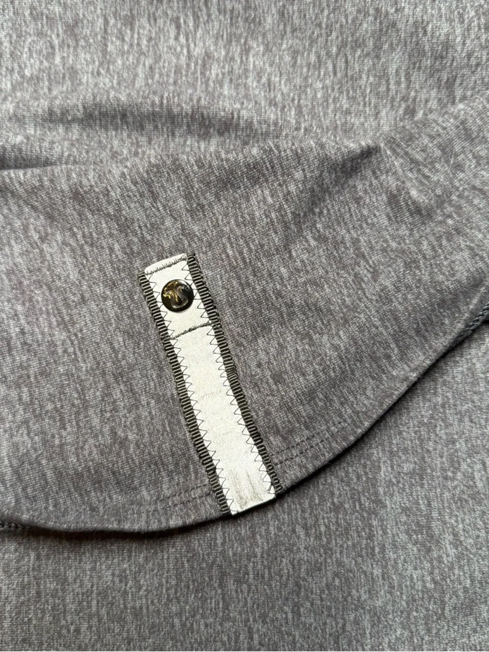 lululemon athletica Heathered Gray Scarf Wrap